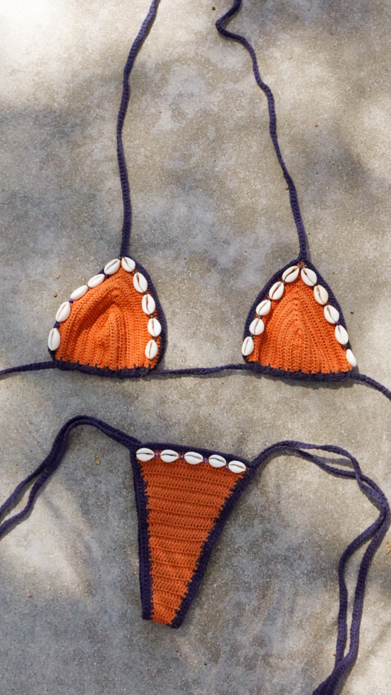 Maré Crochet Bikini Set